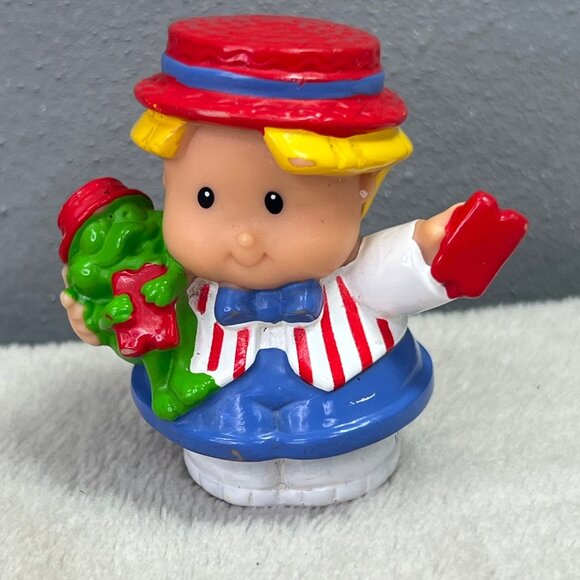 Fisher Price Little People Eddie Ringmaster Carnival Figure Zoo Circus Amusement - Picture 1 of 5